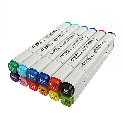 马克笔变色记号笔C4D模型