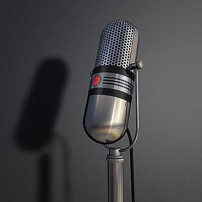 C4D麦克风C4D模型 Microphone