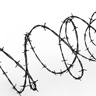 军事隔离铁丝网C4D模型游戏电影场景创意场景3D模型素材