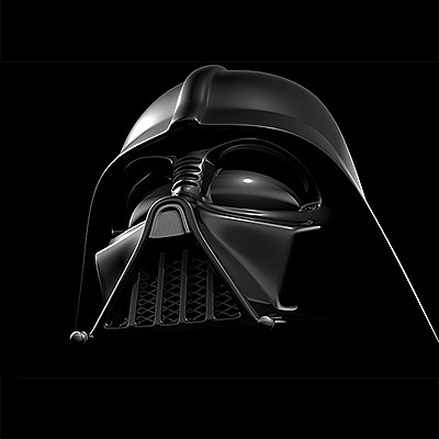 星球大战黑武士头盔C4D模型科幻电影游戏创意场景3D模型素材