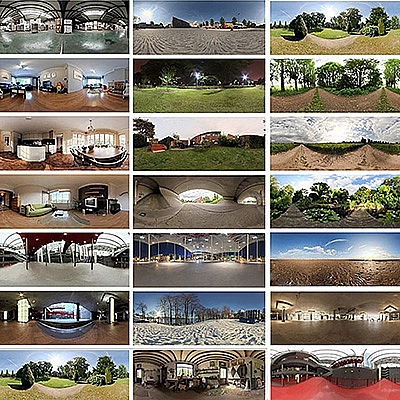 36款室内外环境HDRI素材合集C4D模型创意场景3D模型素材