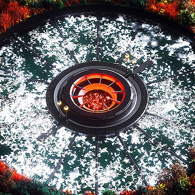 科幻圆型熔炉C4D创意工程Cinema4DOctane模型3D素材