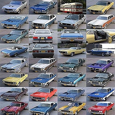 六七十年代的美国老爷车3D模型合集创意场景3D模型素材