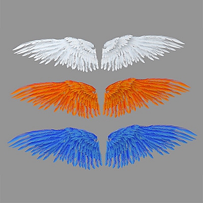 天使之翼翅膀C4D模型 wings