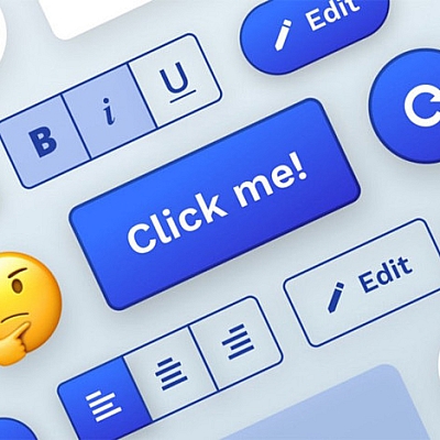 如何设计用户ui界面组件中最常用的按钮?