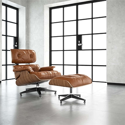 沙发椅子场景C4D模型N019