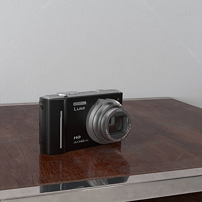 数码相机照相机微单高精度C4D模型3D素材带材质贴图MD620