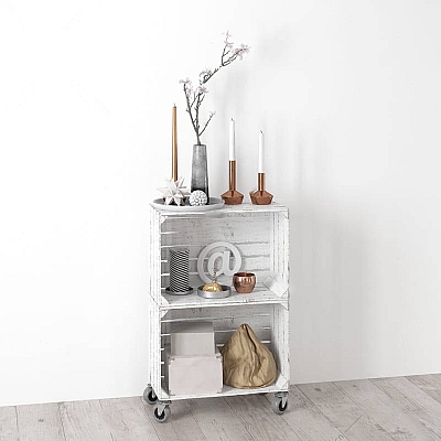 室内家具柜子盆栽蜡烛工艺品摆件装饰品C4D模型MD238