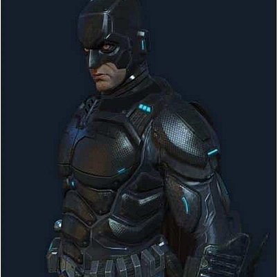 Batman 3D Model 蝙蝠侠3D模型设计素材工程源文件C3410