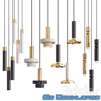 Four Hanging Lights 34 Exclusive 四吊灯C3485