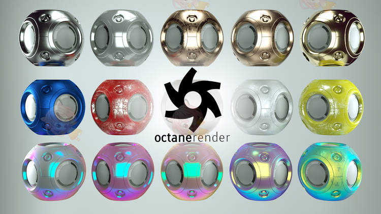 OC渲染材质球