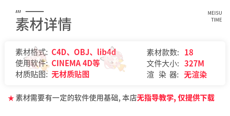 食物图标模型