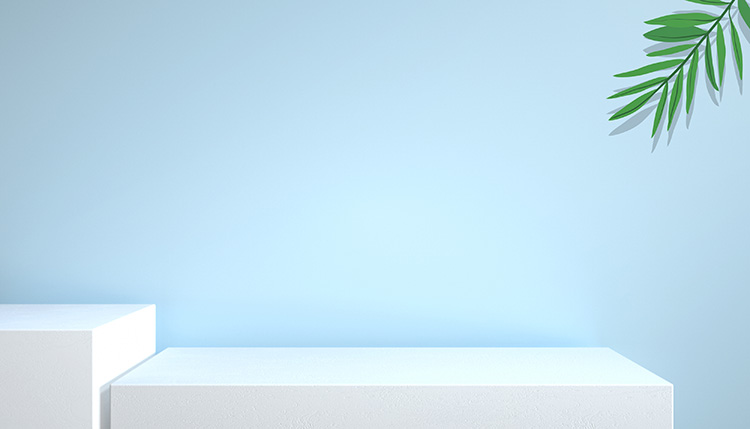 C4D小清新展台