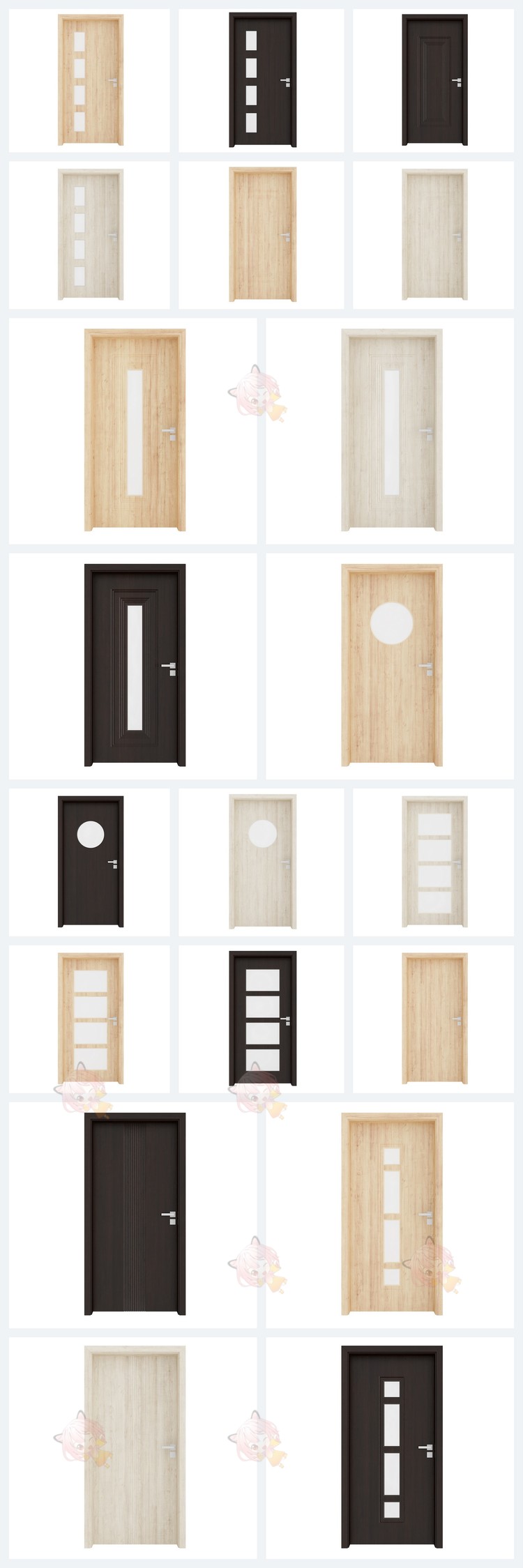 CGAxis Models Volume 79 Doors II
