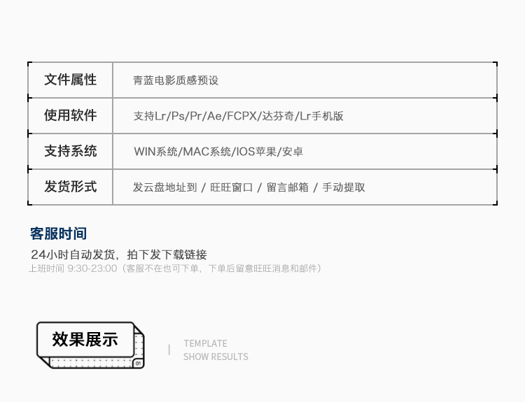 LR预设PR电影质感PS达芬奇LUT人像风光胶片调色滤镜VN泼辣修图L44