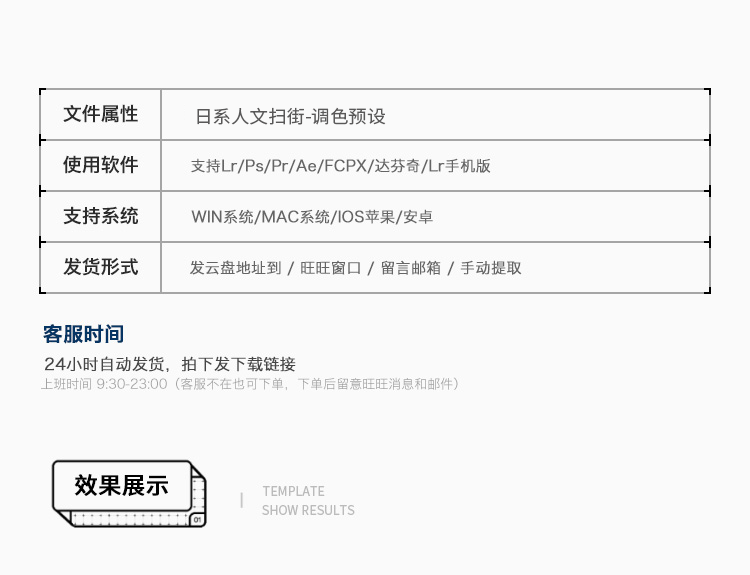 人文纪实日系街拍旅拍风景摄影LR调色PS城市电影手机APP预设LUT滤镜L56