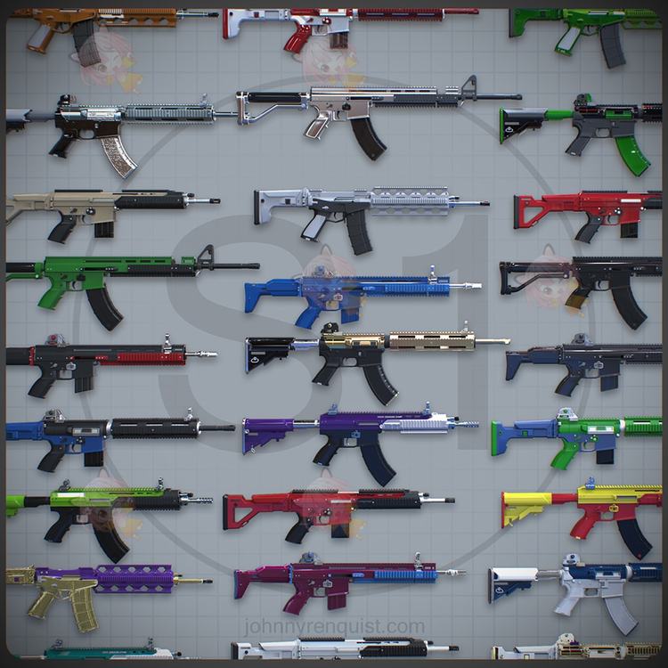 Build A Gun – 3D Kitbashing Starter Set