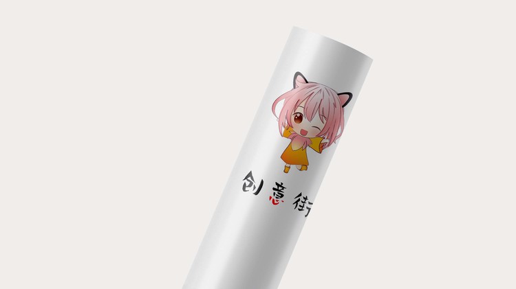 简约清新企业品牌VI提案LOGO展示效果图PSD贴图样机PS设计素材F882