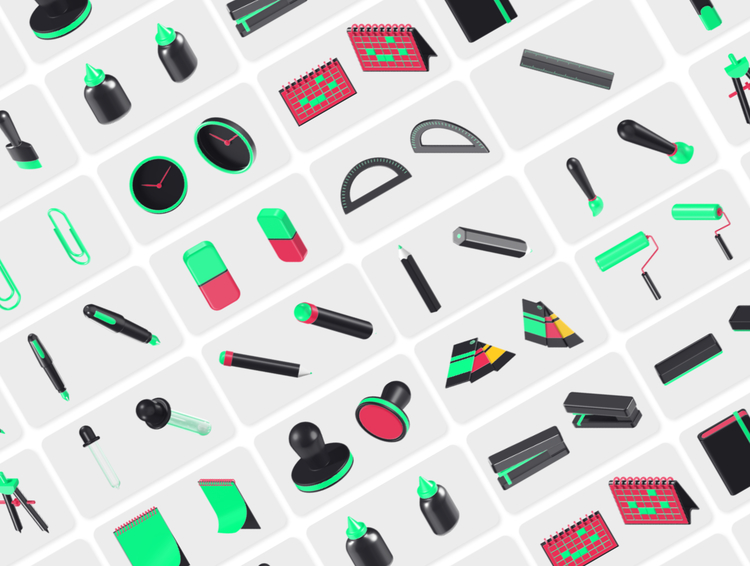 Makers - 3D Icons
