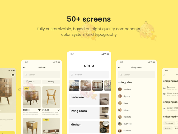 Ulmo E-Commerce UI Kit