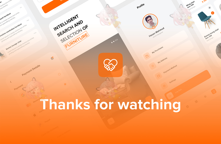 FURNITURA - Furniture Mobile App UI Kit