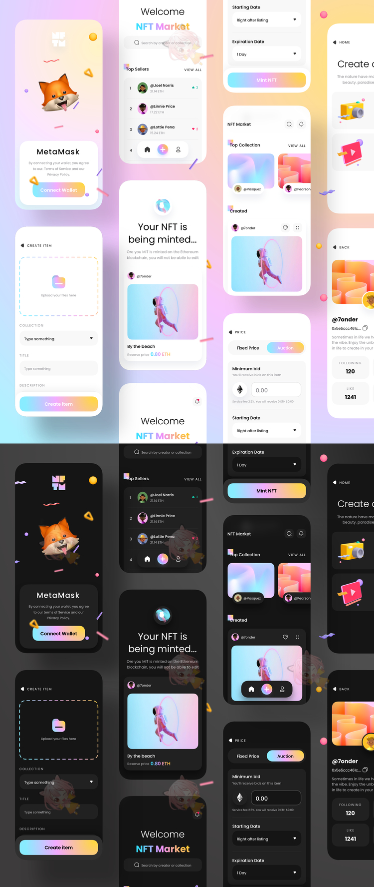 NFT Market UI Kit
