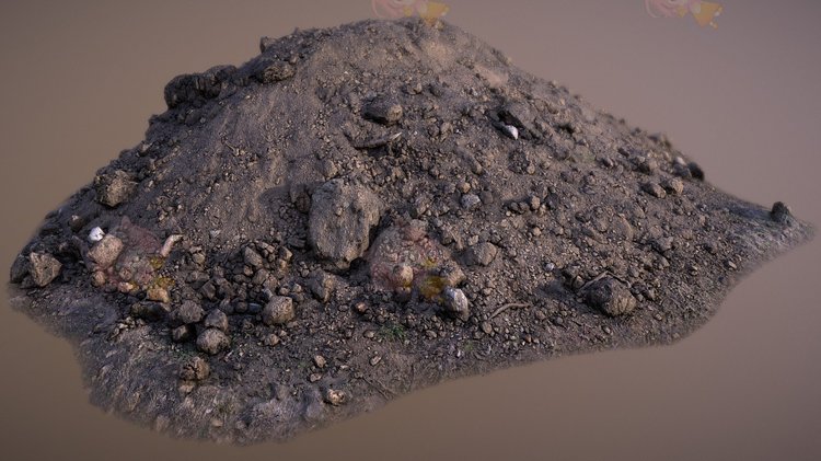 C4D城市建筑废土3D渣土blend渲染fbx建模obj设计maya素材源文件