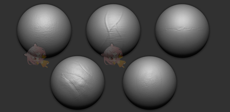 zbrush手部皮肤细节Alpha笔刷zb画笔建模zbp素材纹理填充雕刻图案C3962