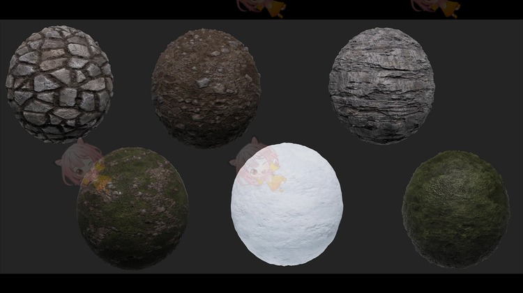 UE4山庙宗门神庙模块化套件游戏美术环境资产武器建筑虚幻4源文件C4063