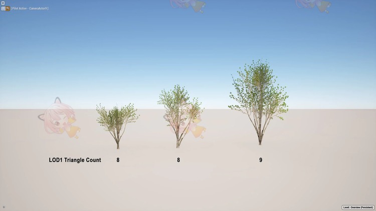 UE4森林树木灌木蕨类植物环境游戏资产岩石设计素材虚幻4工程文件C4064