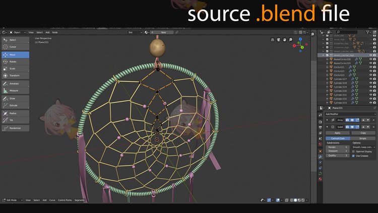 zbrush部落装饰配饰吊坠IMM笔刷zb画笔建模设计素材塑形纹理雕刻C4242