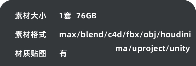 苏联建筑混凝土塔楼破旧房屋街道环境3D模型C4D建模maya渲染素材K65