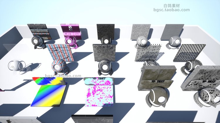 UE4香港街道小巷九龙场景灯笼店铺科幻店面3D模型设计素材源文件B52
