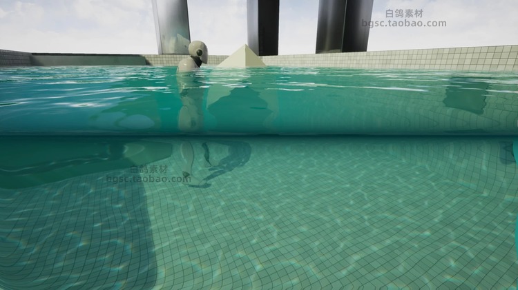 UE4天空环境风雨雷电星空星云宇宙星球龙卷风气候地球晴天大气层B74
