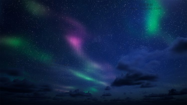 UE4动态天空云朵月亮星星太阳系统虚幻引擎设计素材源文件B122