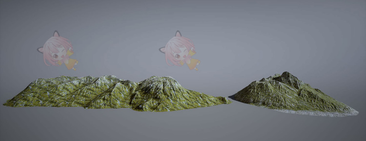 UE4海滩海岛岩石植被浮木灌木植物虚幻引擎电影游戏资产源文件素材B146