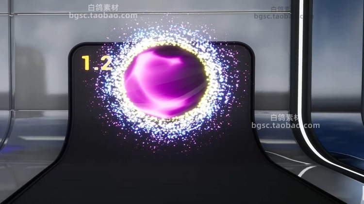 UE4虚幻4传送门黑洞粒子游戏特效可视化VFX幻想视觉效果设计素材B254