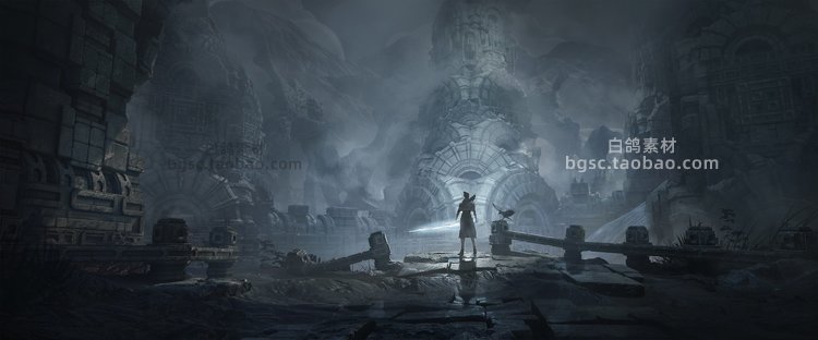 UE4游戏资产石墙地板石块模型obj建模fbx渲染max设计素材源文件B261