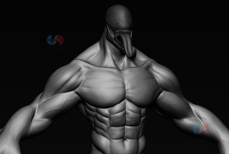 zbrush静脉曲张血管zb画笔人物建模素材塑形纹理填充游戏雕刻图案C4598