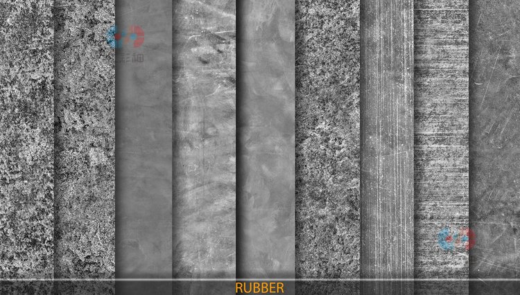 zbrush物体表面金属污损划痕污垢缺陷粗糙blender贴图3D纹理素材C4724