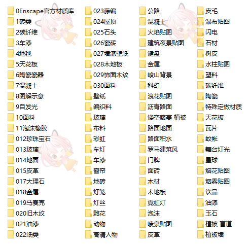 SU材质库大合集地面墙壁家具布料草图大师贴图sketchup纹理设计素材库S9