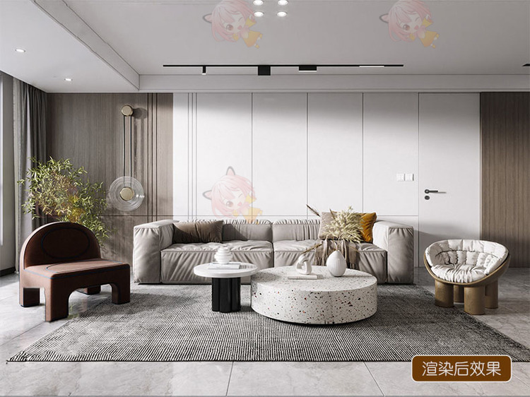 3dsmax渲染参数vray渲染器vr大图小图出图ao色彩全景通道预设素材S15