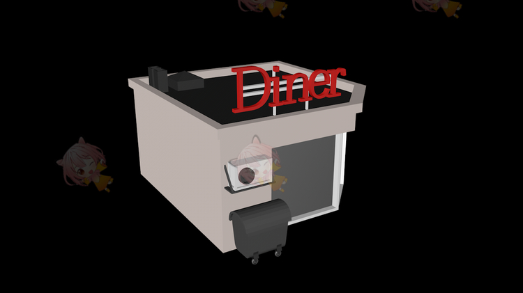 zbrush卡通低模建筑房子maya房屋C4D模型FBX建模OBJ设计3D素材C5000