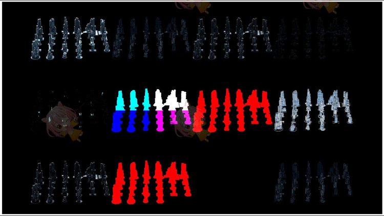 白膜C4D独特科幻现代未来城市建筑Kitbash模型fbx高楼大厦obj模型C5229