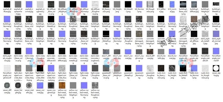 blender科幻未来都市高层建筑3D资源包房屋高楼大厦城市霓虹赛博